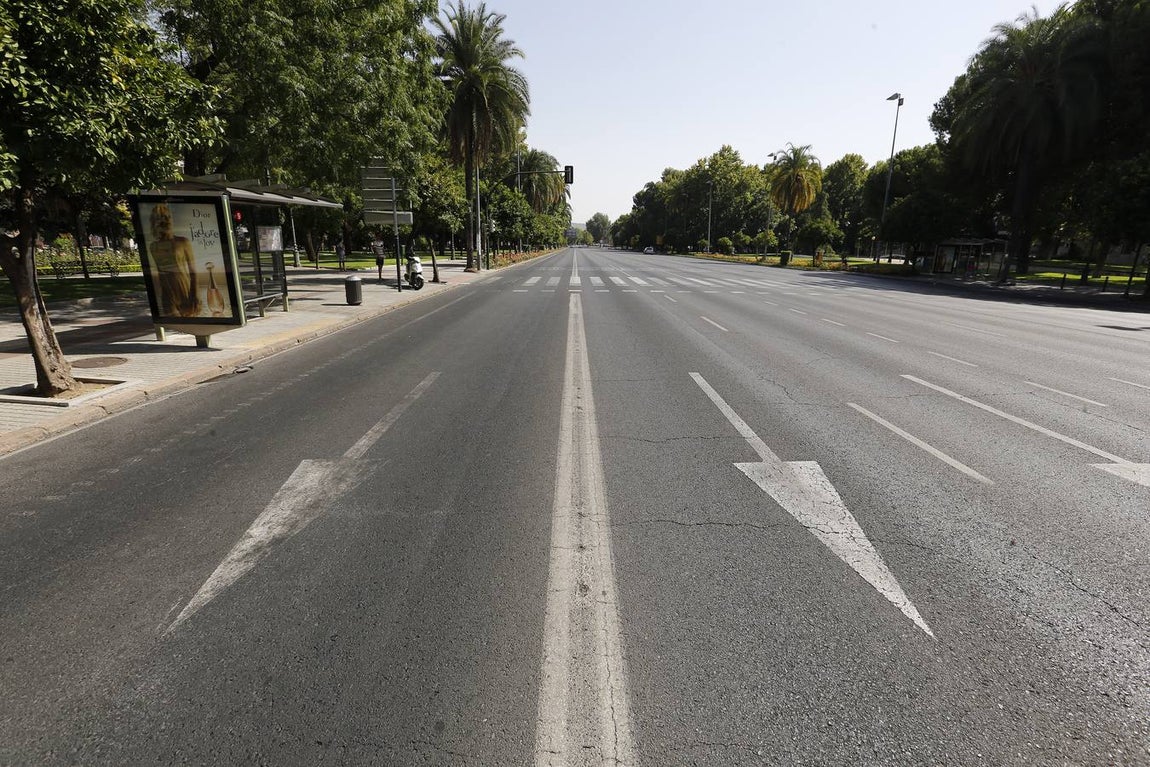 El «desierto» del agosto en Córdoba, en imágenes