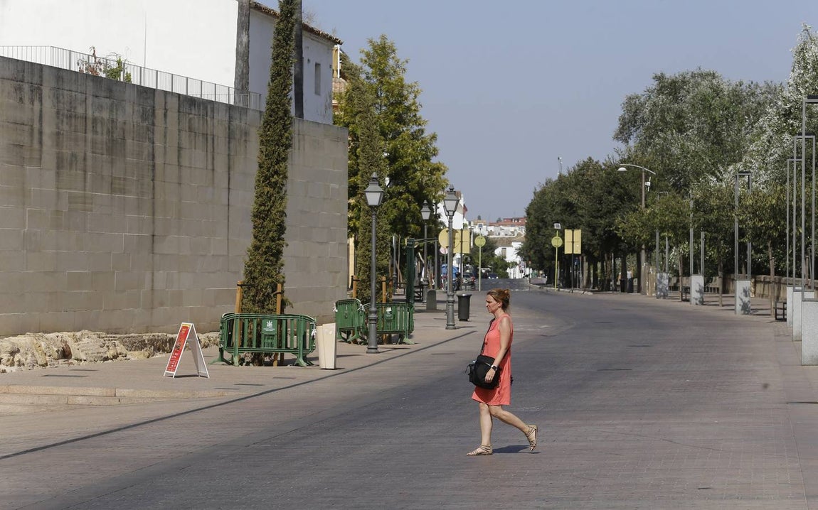 El «desierto» del agosto en Córdoba, en imágenes