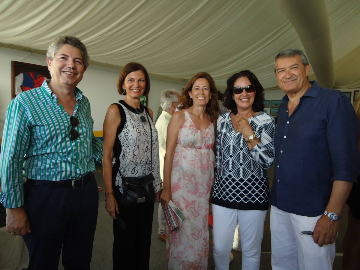 Luis Altarejos, Carla Puerto, Almudena Ortega, Nhean Haynes de Domecq y César Saldaña.