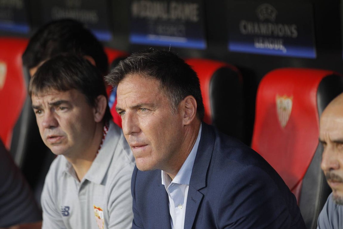 El encuentro entre el Sevilla FC y el Istambul Basaksehir, en imágenes