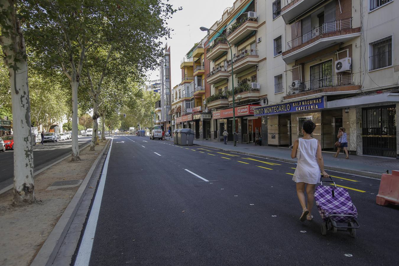 Así ha quedado la avenida Cruz del Campo tras las obras