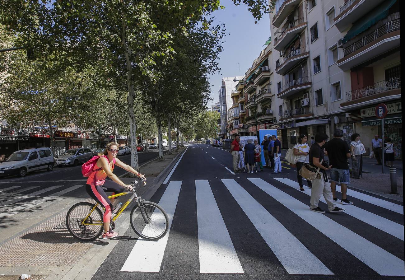 Así ha quedado la avenida Cruz del Campo tras las obras