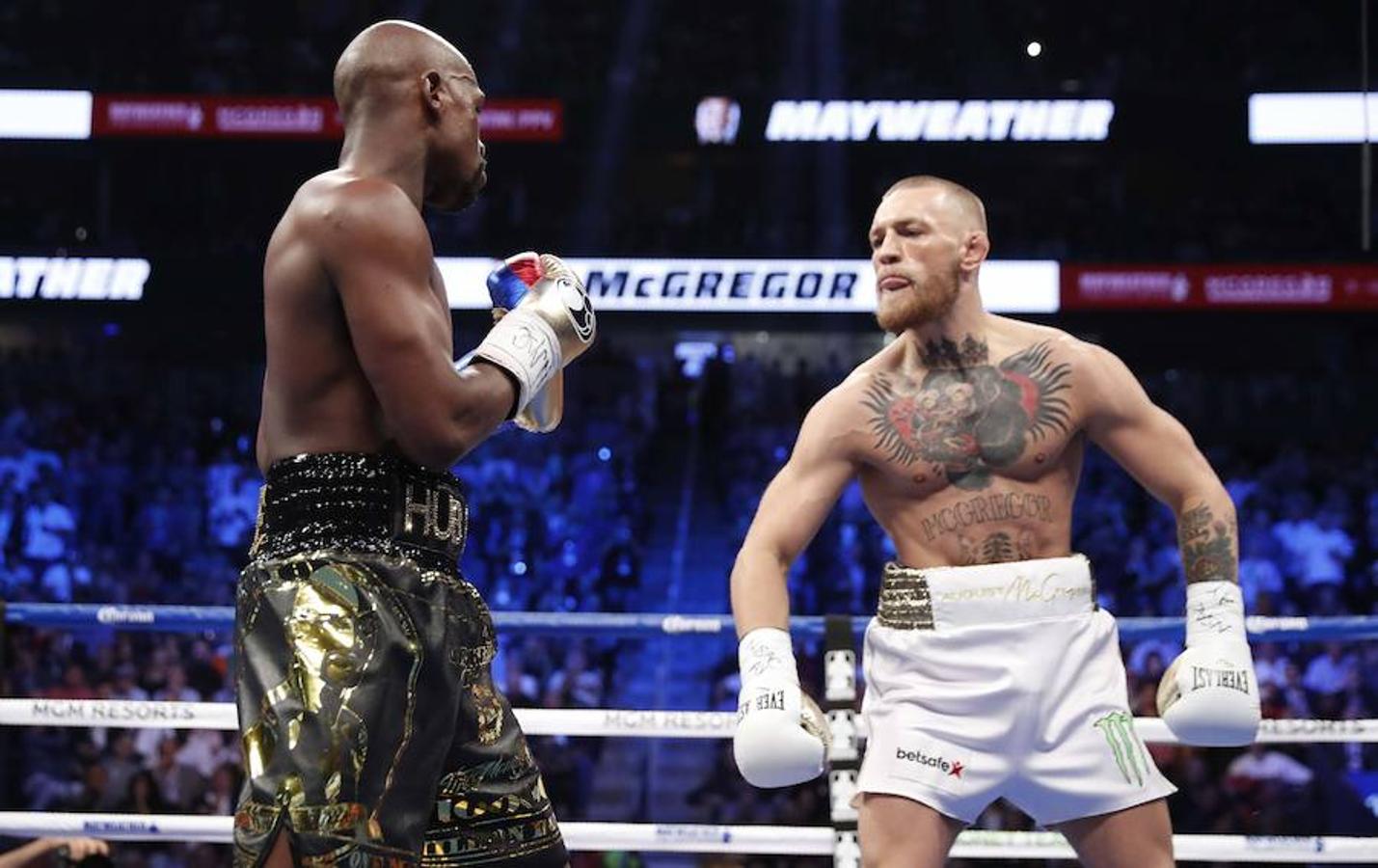 Mcgregor vs Mayweather: el combate definitivo, en imágenes