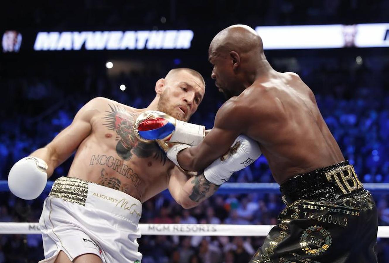 Mcgregor vs Mayweather: el combate definitivo, en imágenes