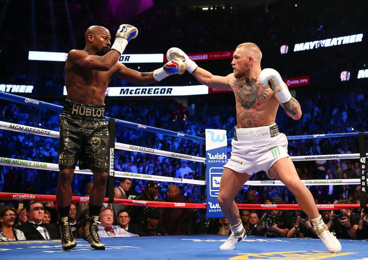 Mcgregor vs Mayweather: el combate definitivo, en imágenes