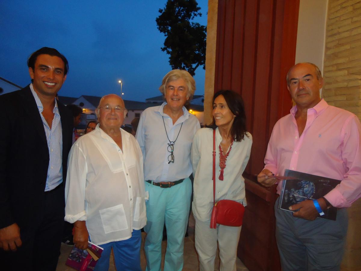 Balcris, Toni Benítez, Paul y Beatriz Van de Kerckhove y José Muñoz