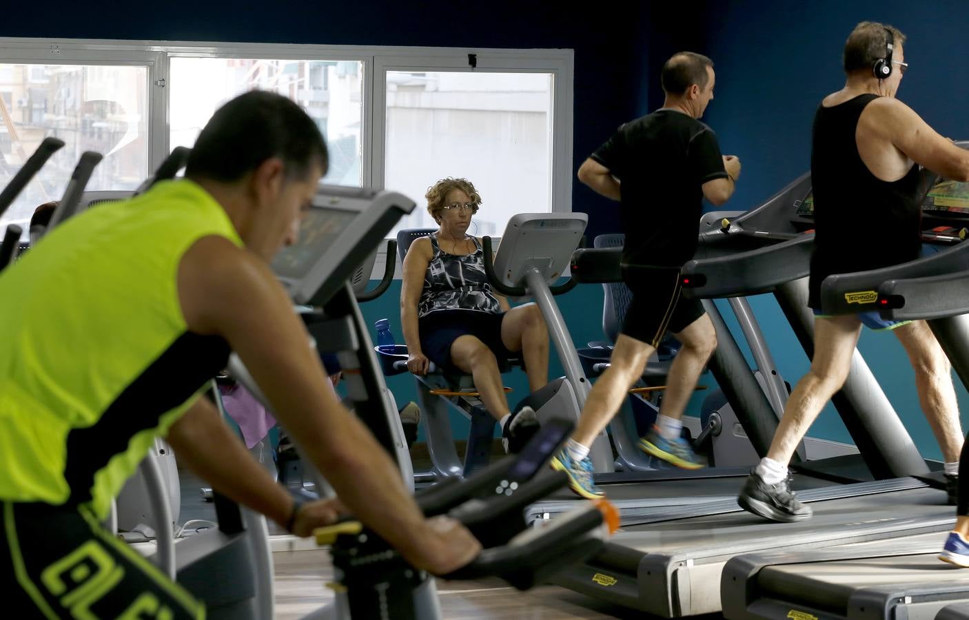 La vuelta al gimnasio tras las vacaciones, en imágenes