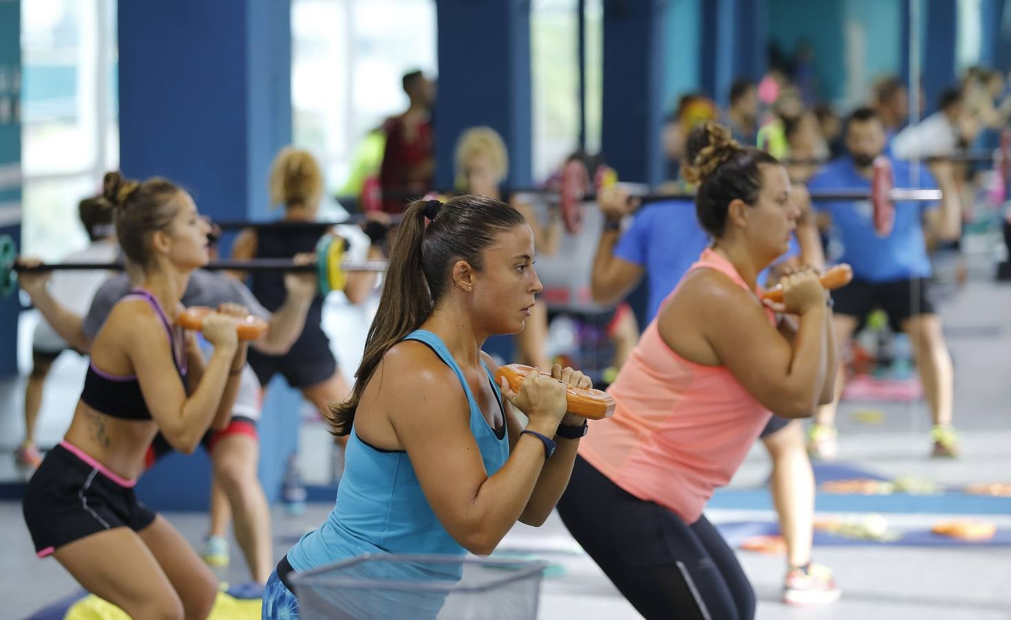 La vuelta al gimnasio tras las vacaciones, en imágenes