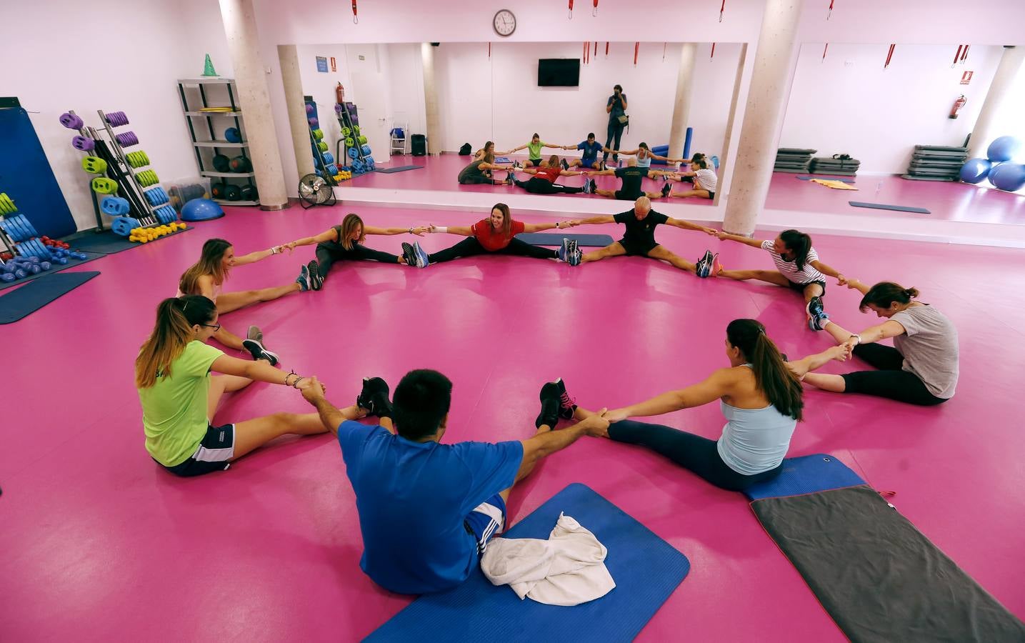 La vuelta al gimnasio tras las vacaciones, en imágenes