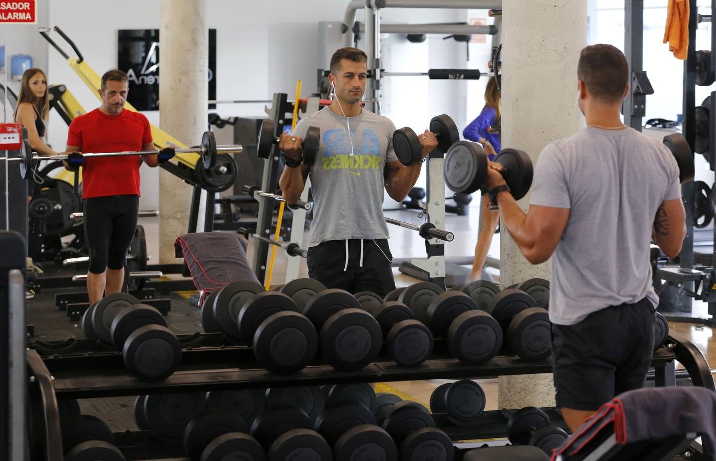 La vuelta al gimnasio tras las vacaciones, en imágenes