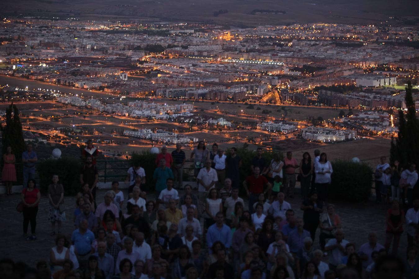 La nueva iluminación del Corazón de Jesús de las Ermitas de Córdoba, en imágenes