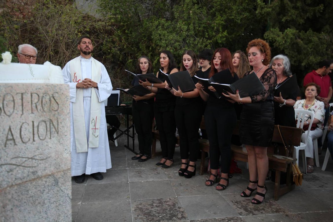 La nueva iluminación del Corazón de Jesús de las Ermitas de Córdoba, en imágenes