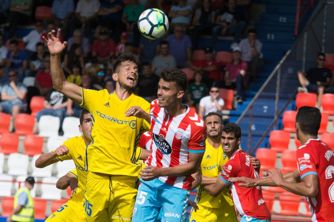 Las imágenes del partido Lugo-Cádiz CF (0-1)