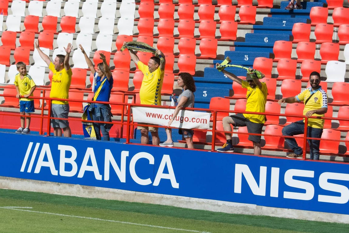 Las imágenes del partido Lugo-Cádiz CF (0-1)