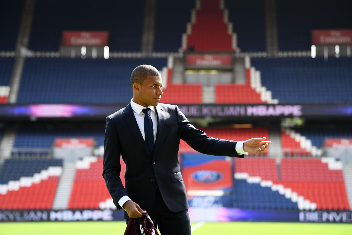 Kylian Mbappé, presentado en el Paris Saint Germain