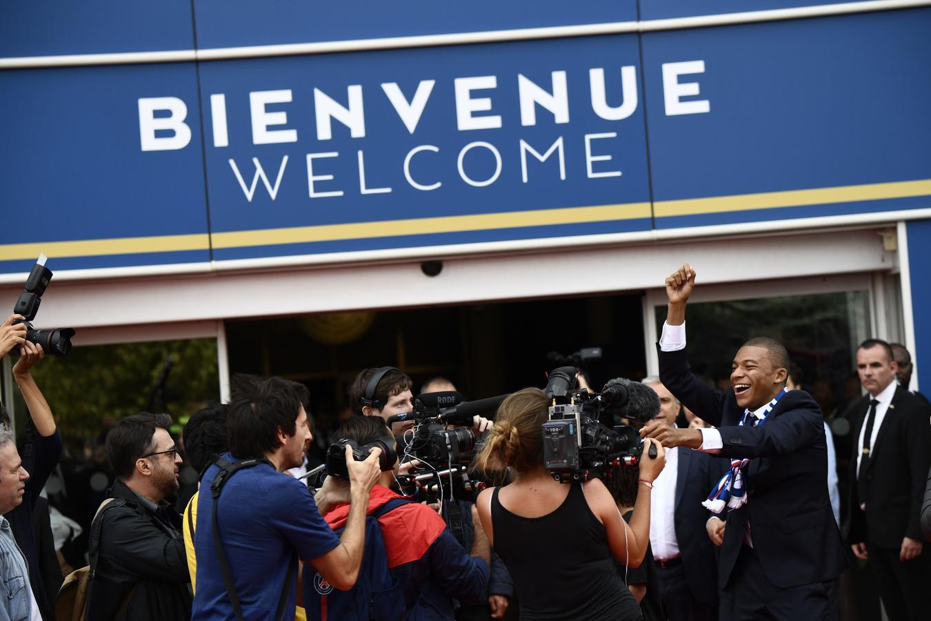 Kylian Mbappé, presentado en el Paris Saint Germain