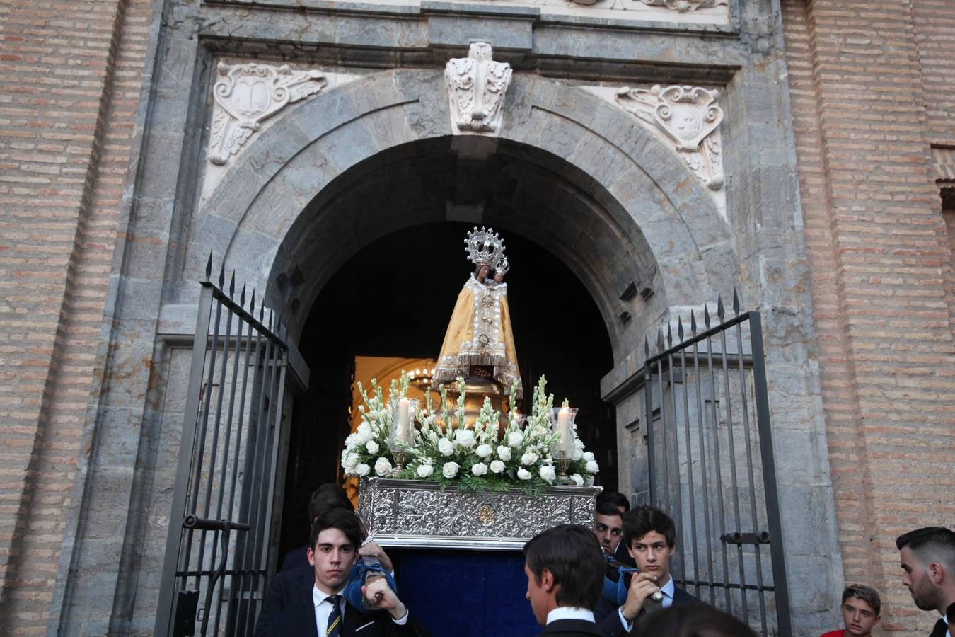 El traslado de la Virgen de la Fuensanta, en imágenes