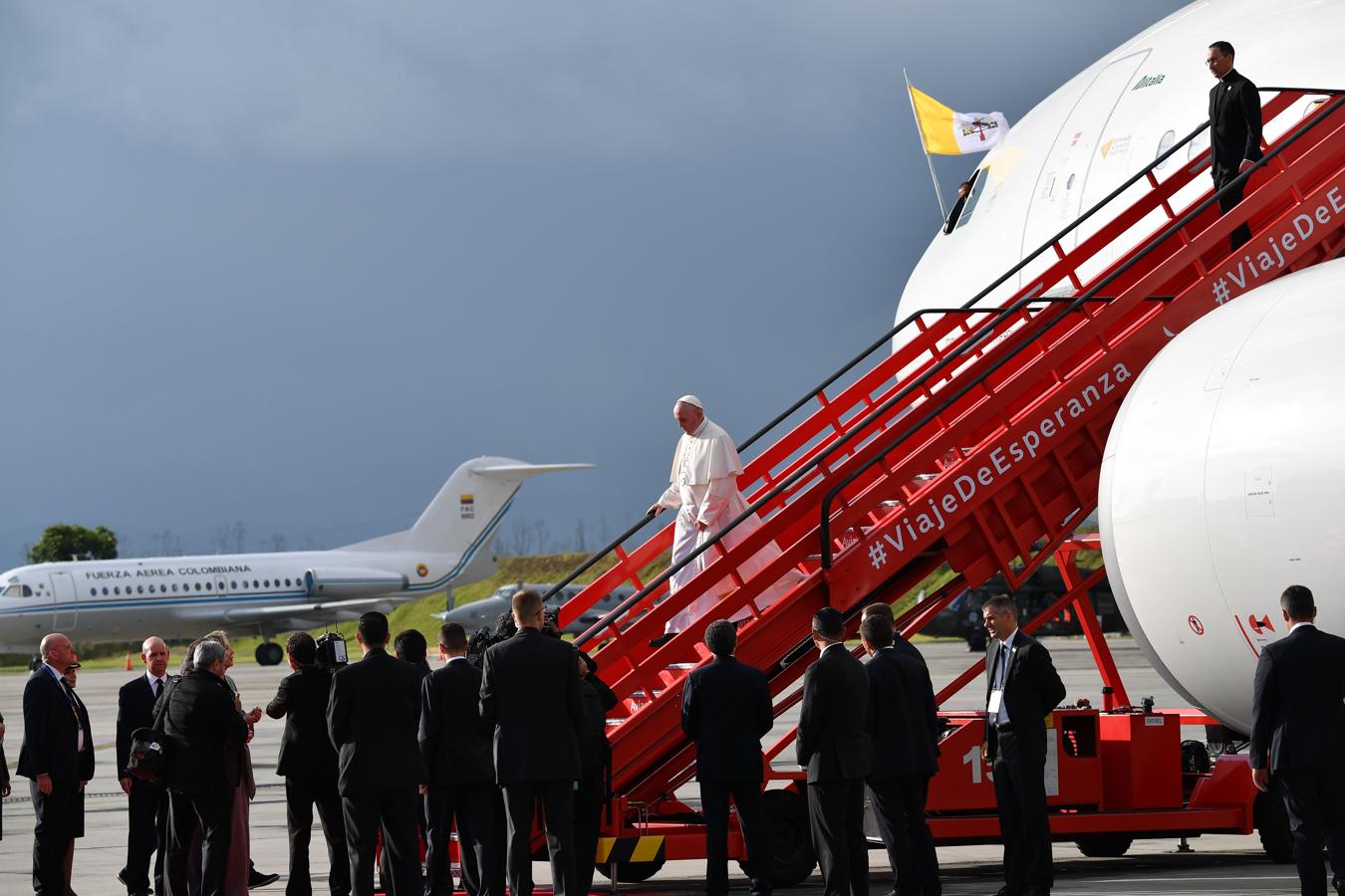 La visita del Papa a Colombia, en imágenes