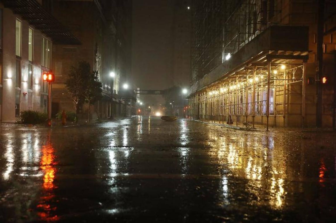 El huracán Irma, a su paso por Florida