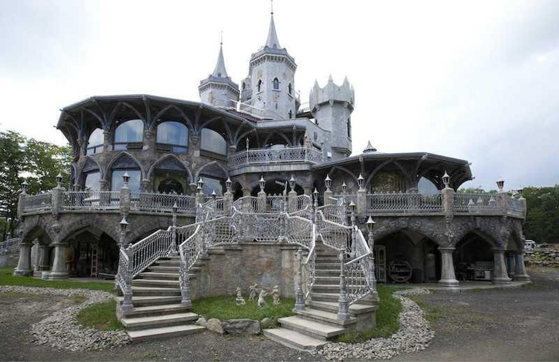 Castillo de Woodstock, Connecticut. El más moderno de esta selección de castillos en venta está ubicado en la localidad de Woodstock (Connecticut) y fue construido en el año 2003