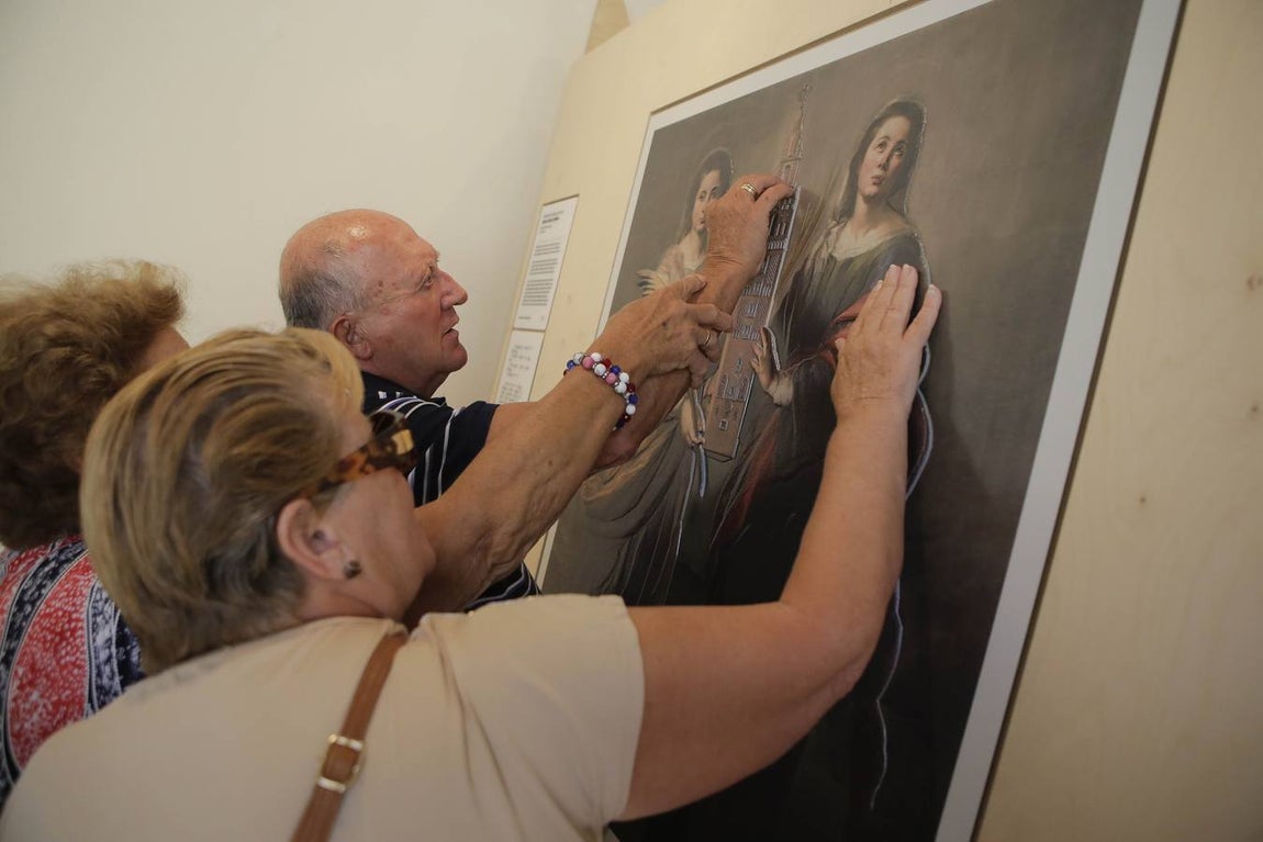 Una exposición que se disfruta con las manos