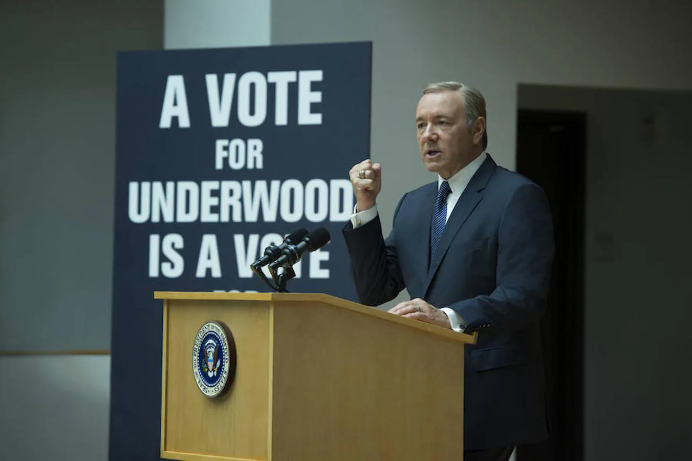 Kevin Spacey («House of Cards»). Mejor actor protagonista de drama.