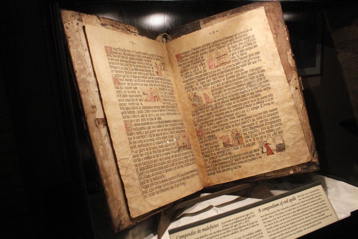 La muestra sobre brujería en Toledo, en imágenes