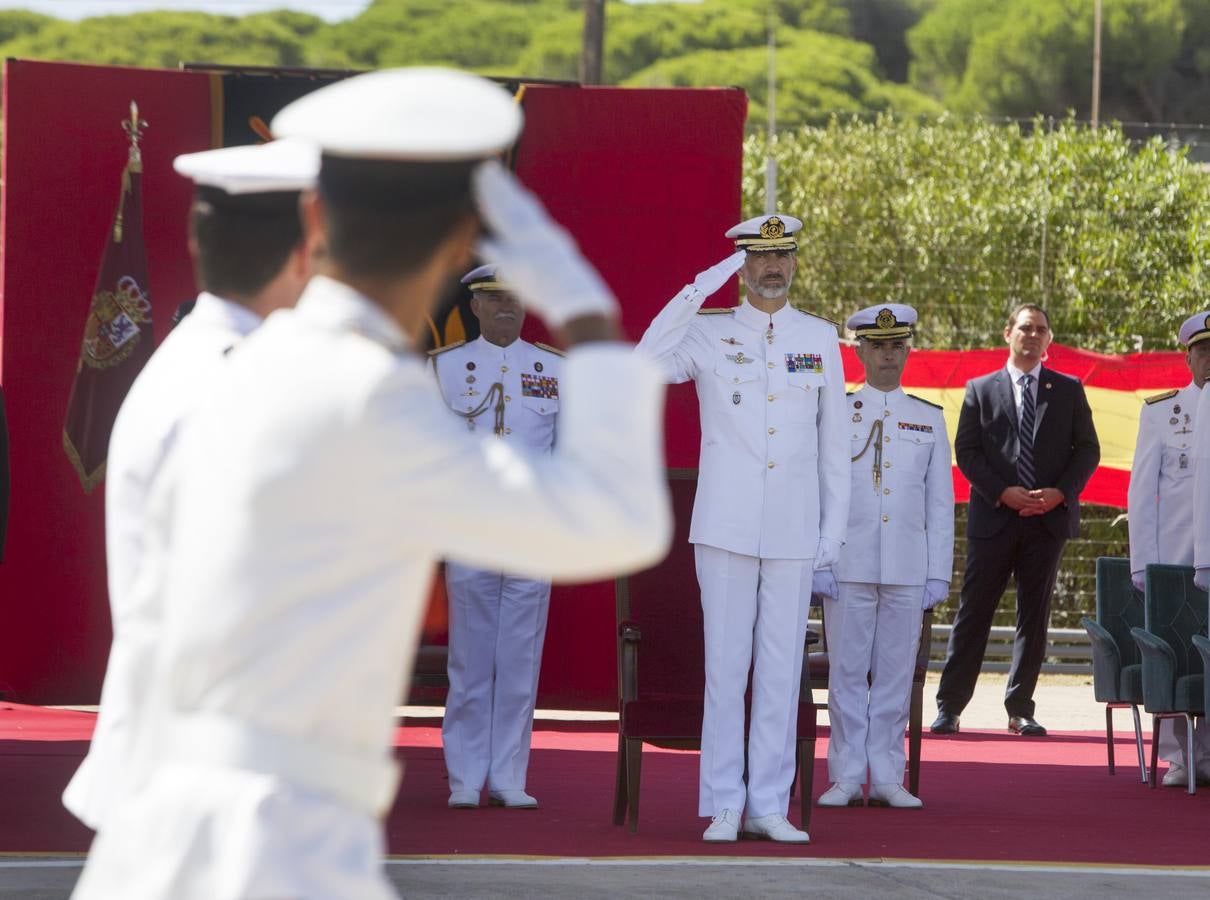 El Rey asiste a los actos del centenario de la Aviación Naval