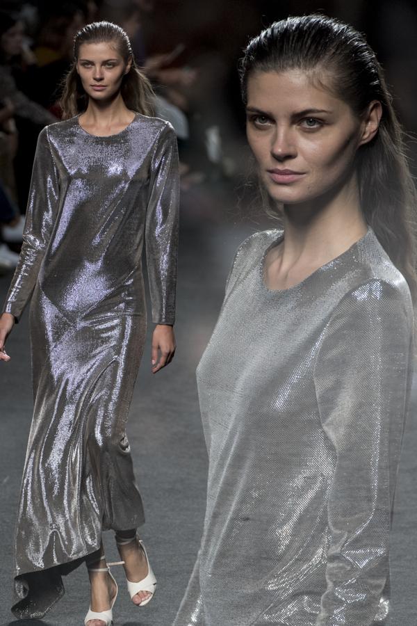 Mezcla de largos y volúmenes con un denominador común: siluetas sueltas ajustadas a la cintura mediante complementos. 