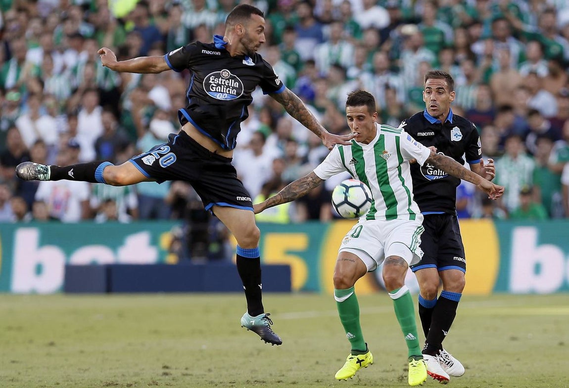 Las mejores imágenes de la victoria del Betis ante el Deportivo (2-1)