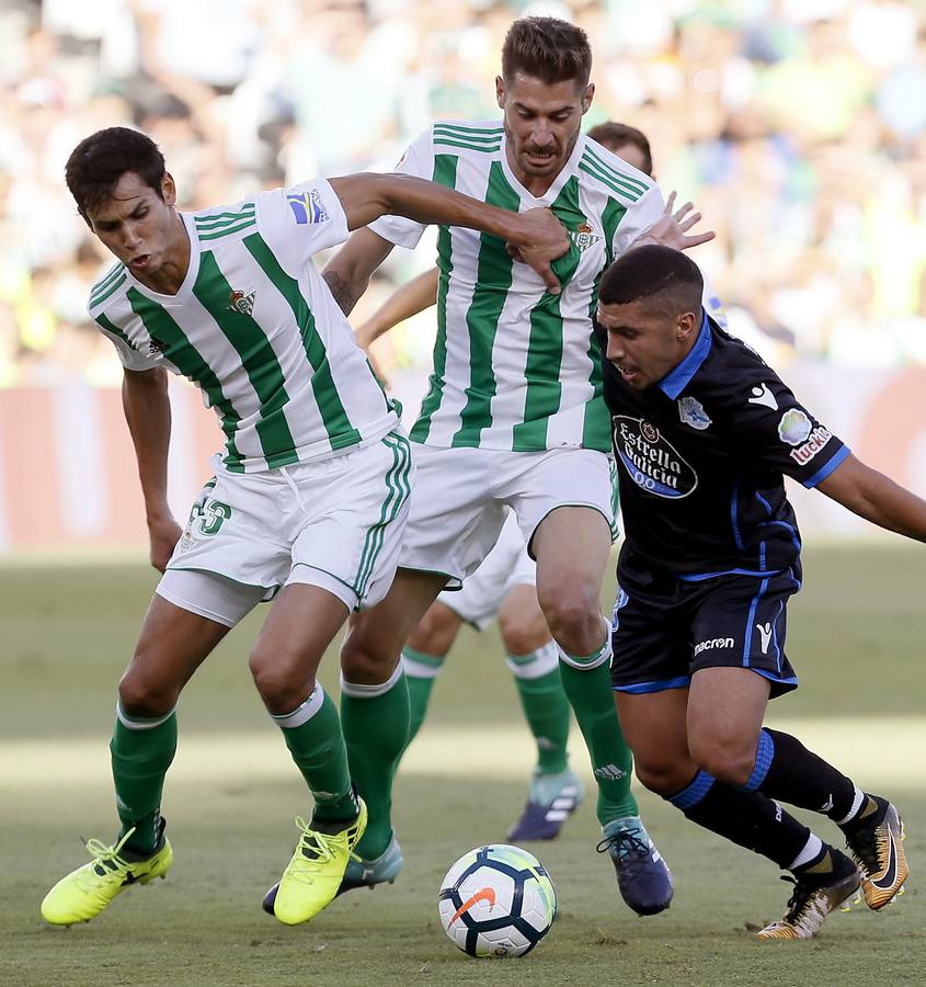 Las mejores imágenes de la victoria del Betis ante el Deportivo (2-1)