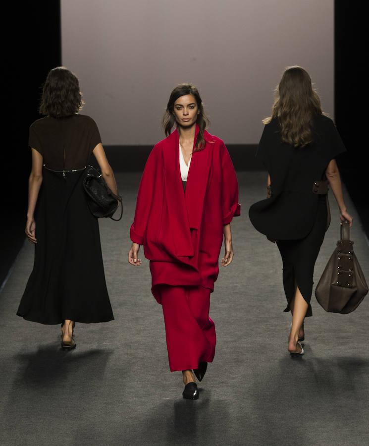 Desfile de Marcos Luengo en la Mercedes Benz Fashion Week Madrid donde ha presentado su colección primavera/verano 2018. De San Bernardo / Ángel de Antonio