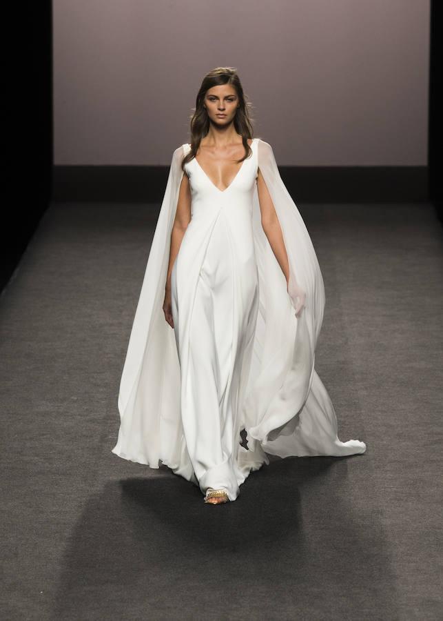 Desfile de Marcos Luengo en la Mercedes Benz Fashion Week Madrid donde ha presentado su colección primavera/verano 2018. De San Bernardo / Ángel de Antonio