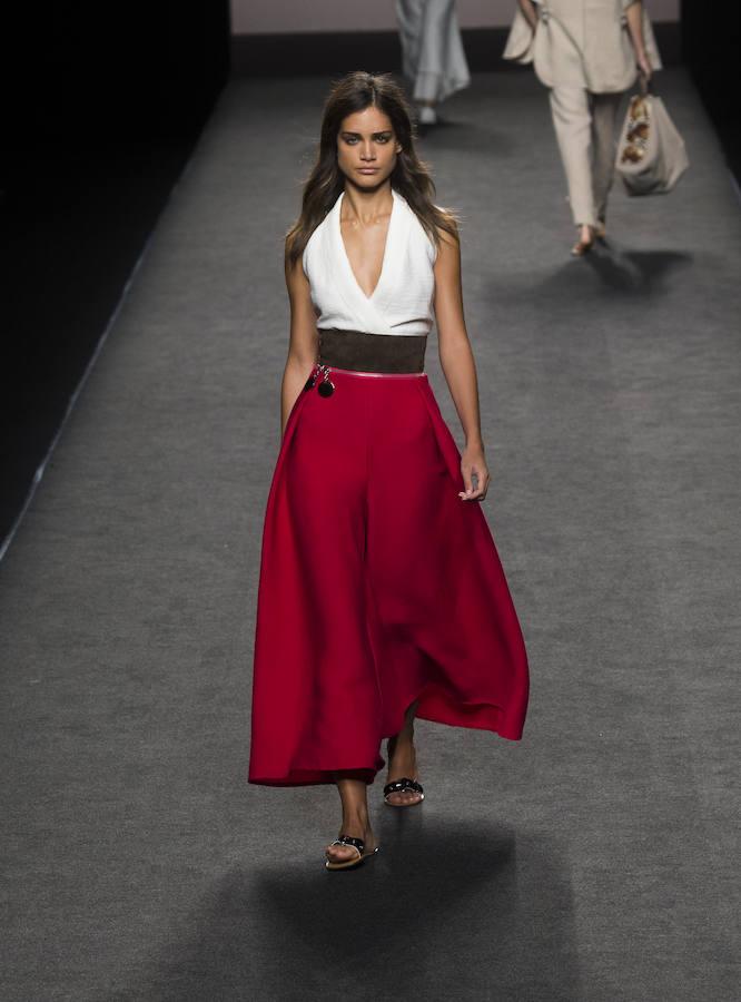 Desfile de Marcos Luengo en la Mercedes Benz Fashion Week Madrid donde ha presentado su colección primavera/verano 2018. De San Bernardo / Ángel de Antonio