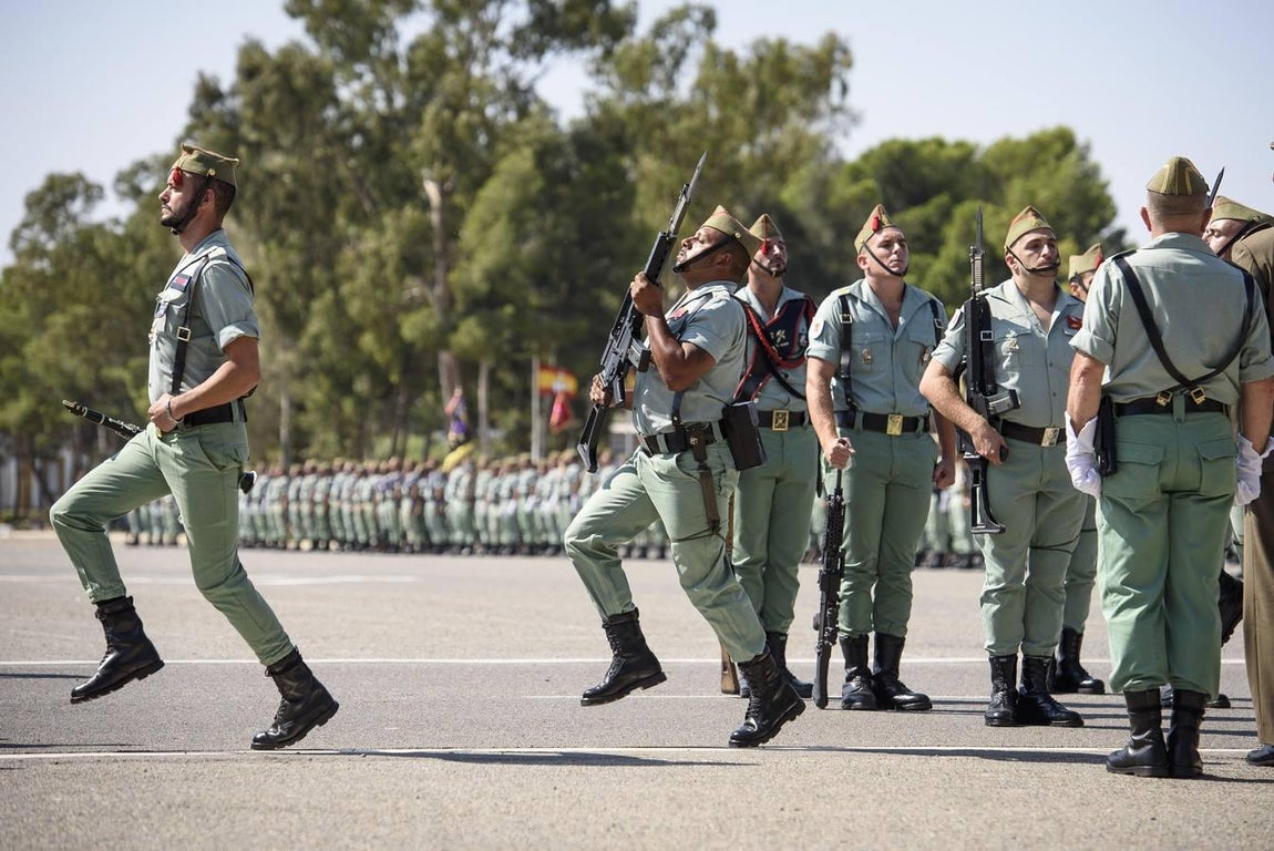 XCVII aniversario de la fundación de La Legión, en imágenes