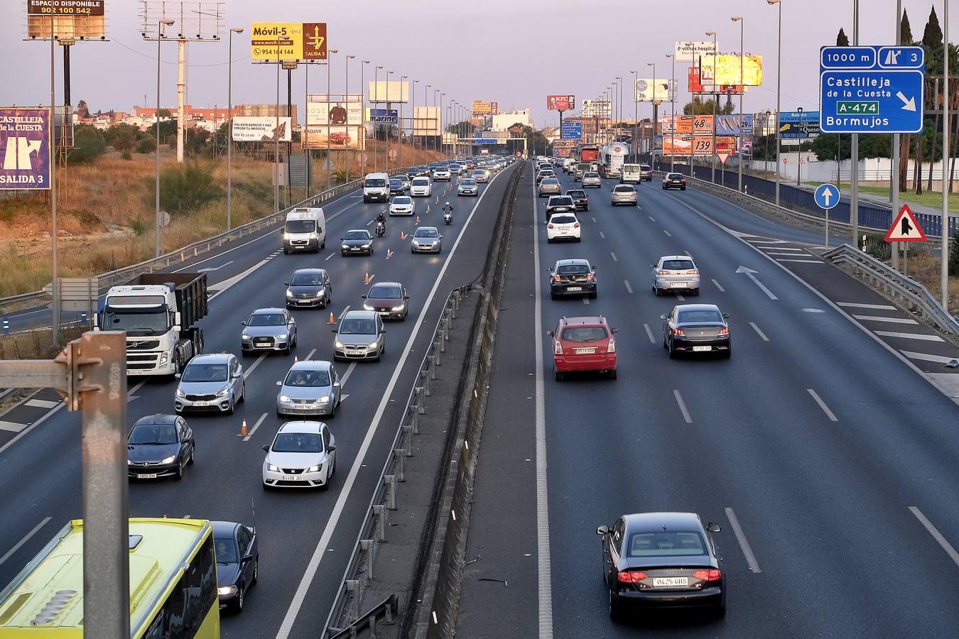 Primera experiencia del carril Bus-VAO en la A-49