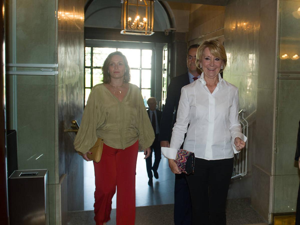 La expresidenta de la Comunidad de Madrid, Esperanza Aguirre. 