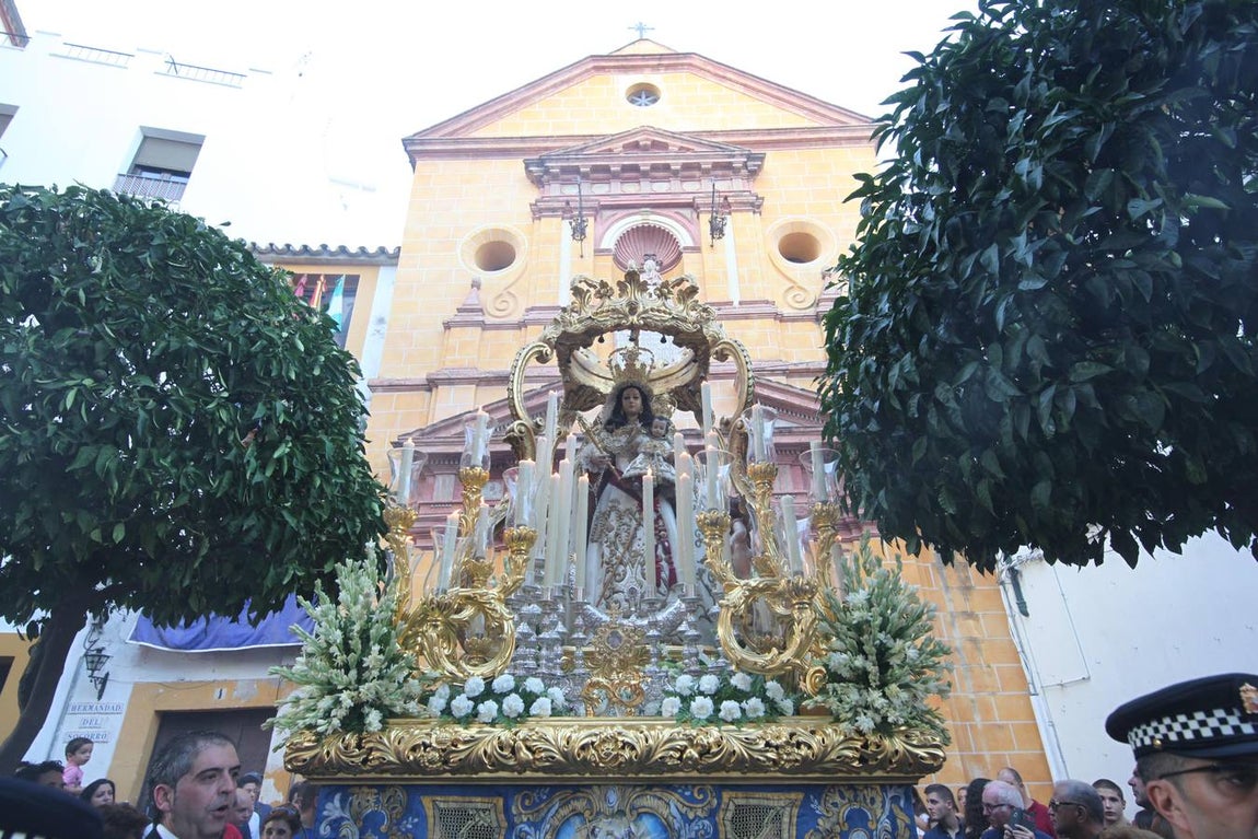 La procesión de Nuestra Señora del Socorro por Córdoba, en imágenes
