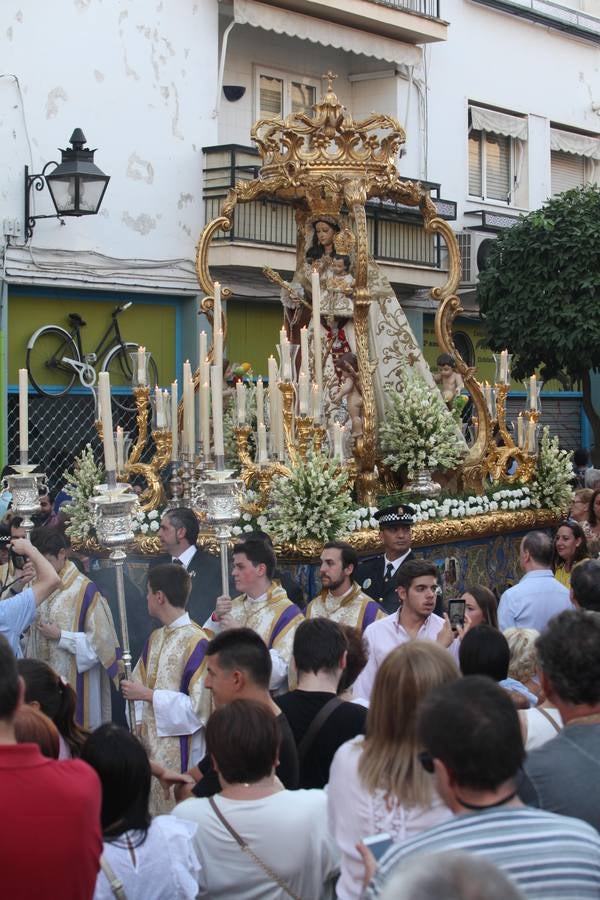 La procesión de Nuestra Señora del Socorro por Córdoba, en imágenes