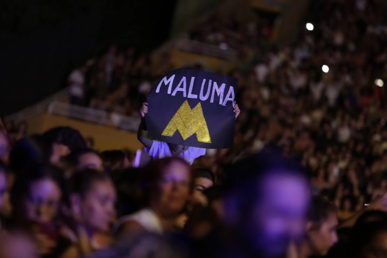 Las mejores imágenes del concierto de Maluma en el Auditorio Rocío Jurado
