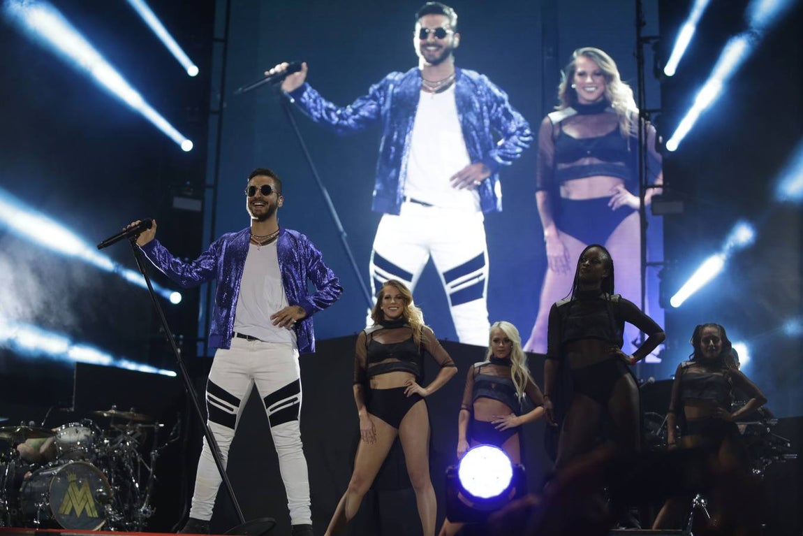 Las mejores imágenes del concierto de Maluma en el Auditorio Rocío Jurado