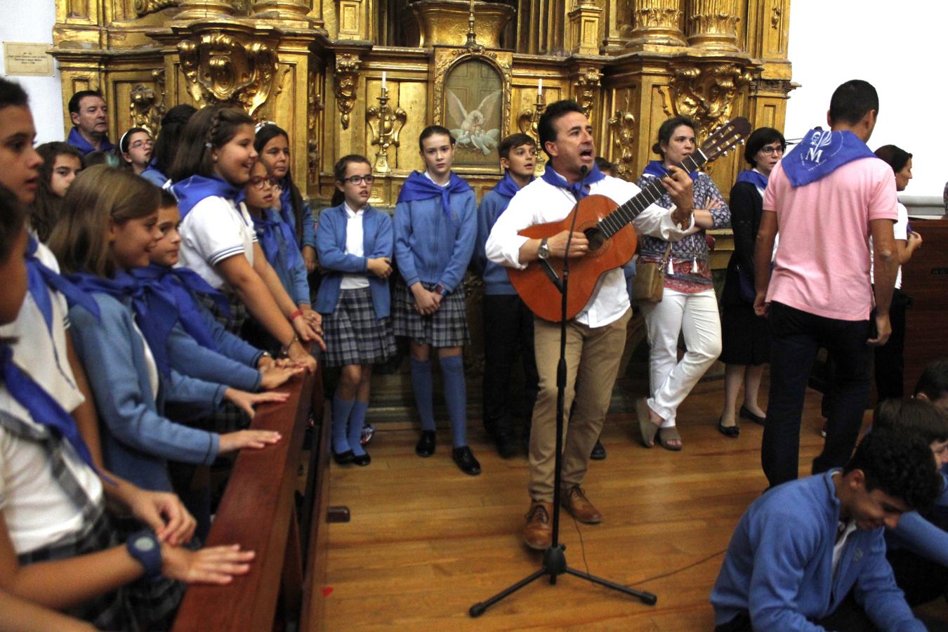 La peregrinación del colegio Tavera, en imágenes