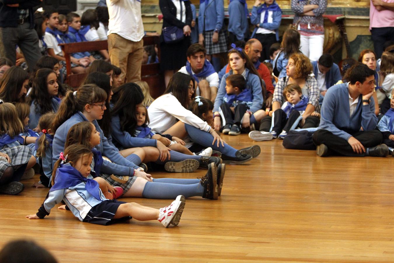 La peregrinación del colegio Tavera, en imágenes