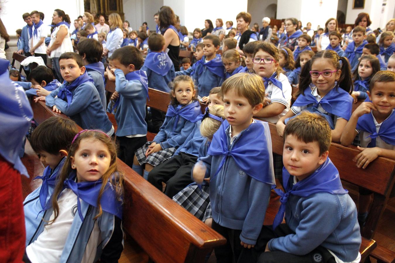 La peregrinación del colegio Tavera, en imágenes