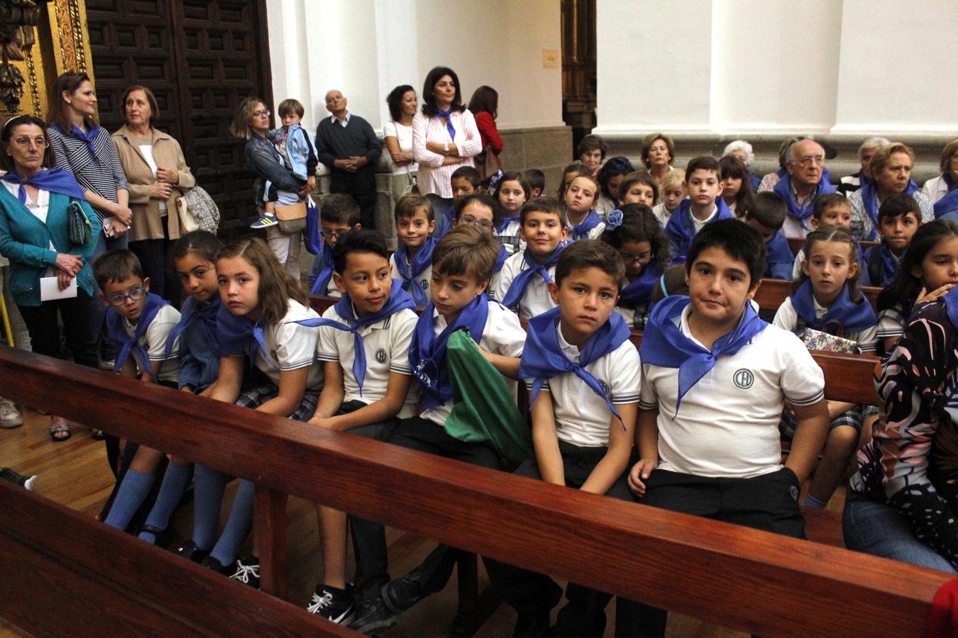 La peregrinación del colegio Tavera, en imágenes