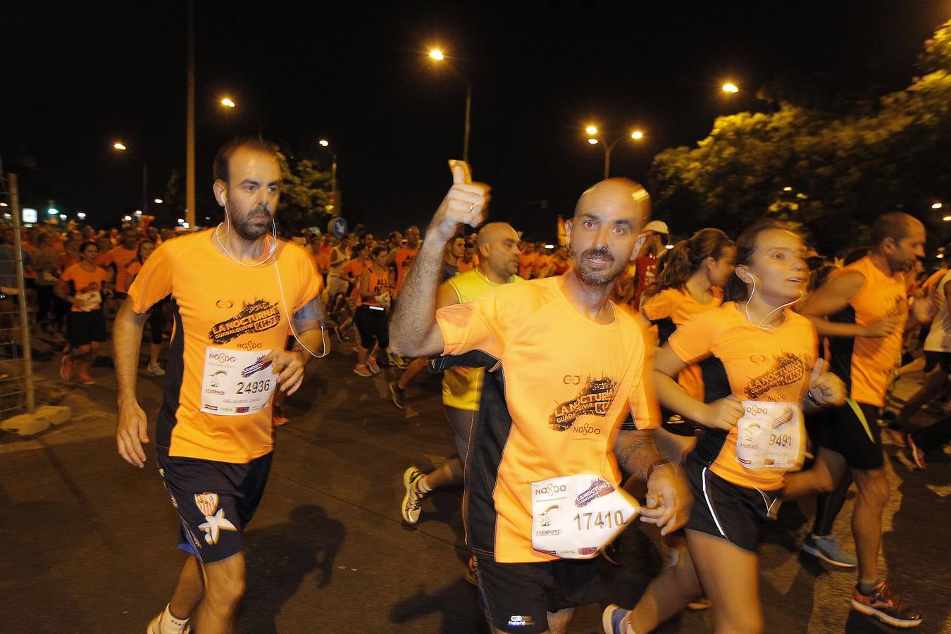 Más de 24.000 corredores han participado en la KH7 Carrera Nocturna del Guadalquivir