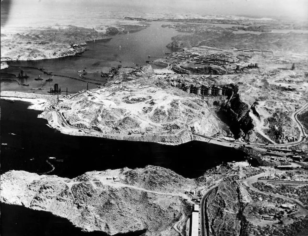 2. 1966. Amenaza. La construcción de la presa de Asuán supuso una grave amenaza para los templos.