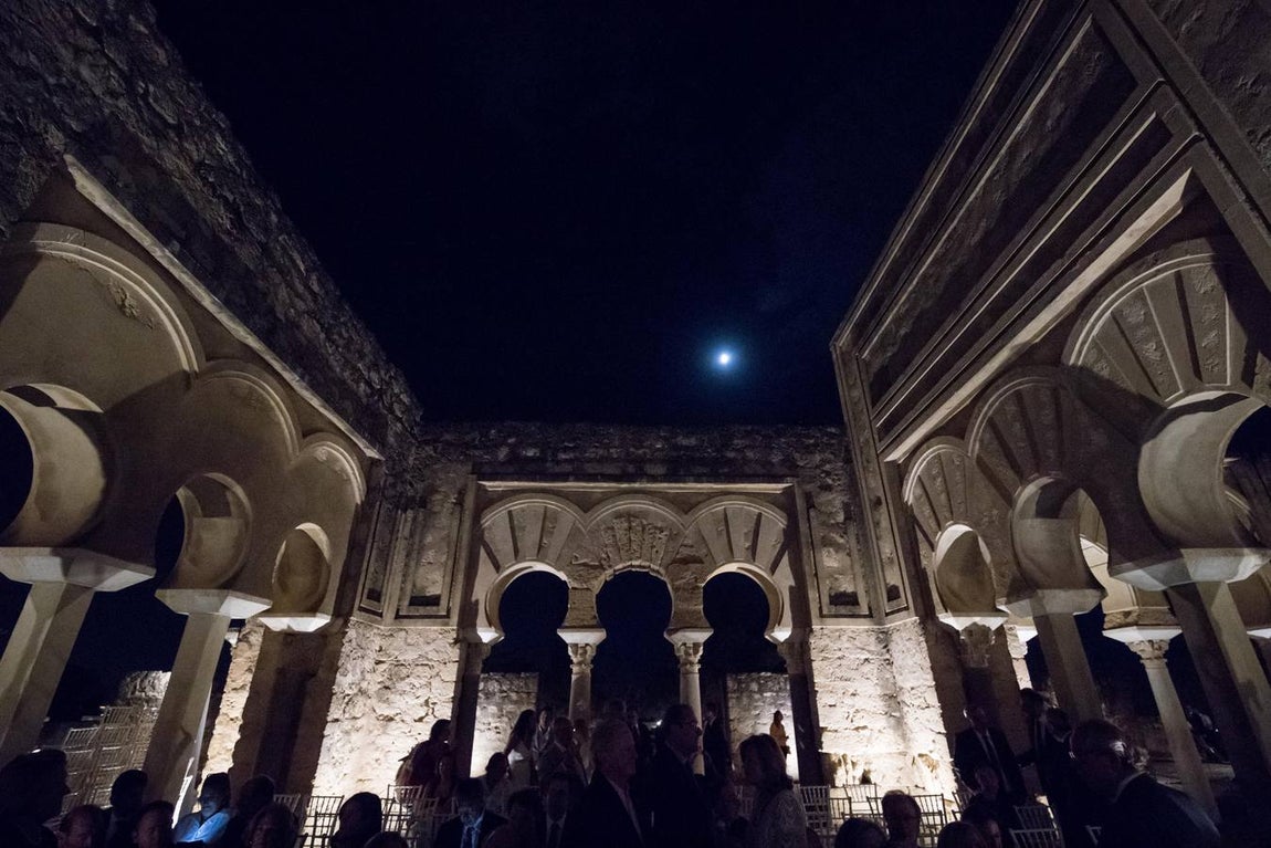 La nueva iluminación de Medina Azahara, en imágenes