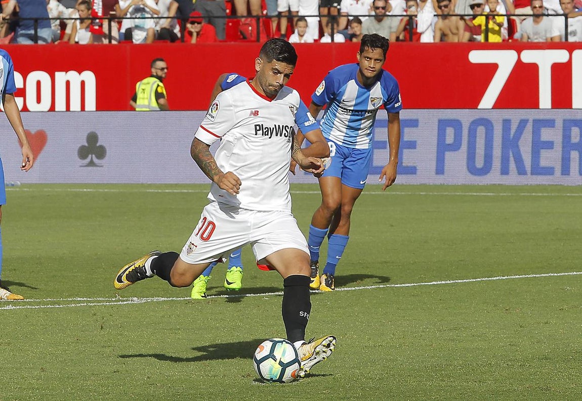 Las mejores imágenes del Sevilla FC-Málaga (2-0)