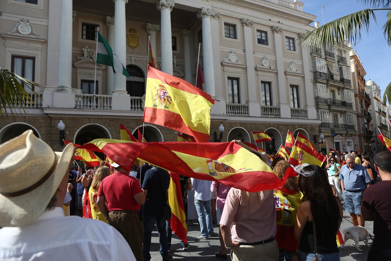 Manifestación por la Unidad de España en Cádiz y San Fernando